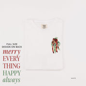 Merry Everything Happy Always (pf&b) - Comfort Colors Tee Little Mama Shirt Shop