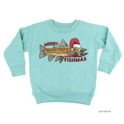 Merry Fishmas - Child Sweater Little Mama Shirt Shop