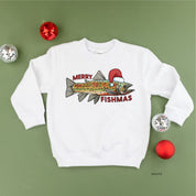 Merry Fishmas - Child Sweater Little Mama Shirt Shop