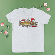 Merry Fishmas - Child Tee Little Mama Shirt Shop
