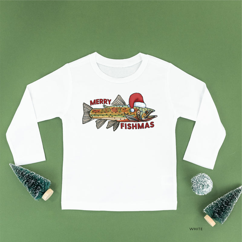 Merry Fishmas - Child LONG SLEEVE Tee