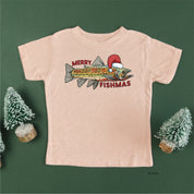 Merry Fishmas - Child Tee Little Mama Shirt Shop