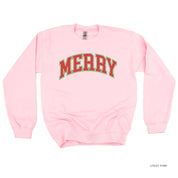 Merry (Varsity) - BASIC Fleece Little Mama Shirt Shop LLC
