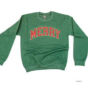 Merry (Varsity) - BASIC Fleece Little Mama Shirt Shop LLC