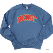 Merry (Varsity) - BASIC Fleece Little Mama Shirt Shop LLC