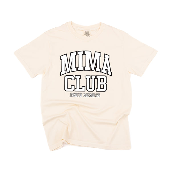 Varsity Style - MIMA Club - Proud Member - SHORT SLEEVE COMFORT COLORS TEE
