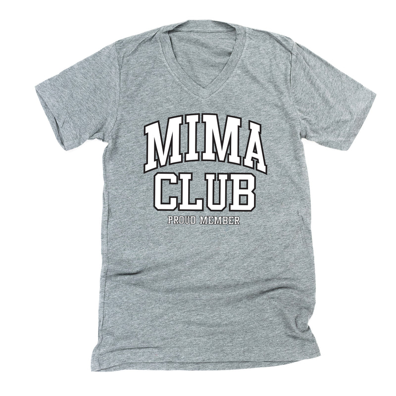 Varsity Style - MIMA Club - Proud Member - Unisex Tee