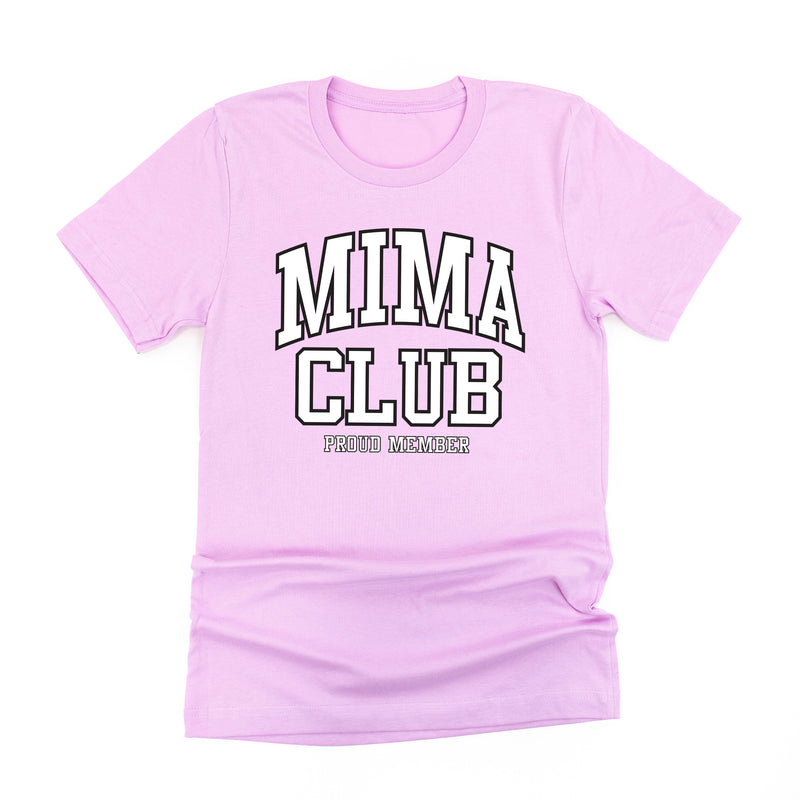 Varsity Style - MIMA Club - Proud Member - Unisex Tee