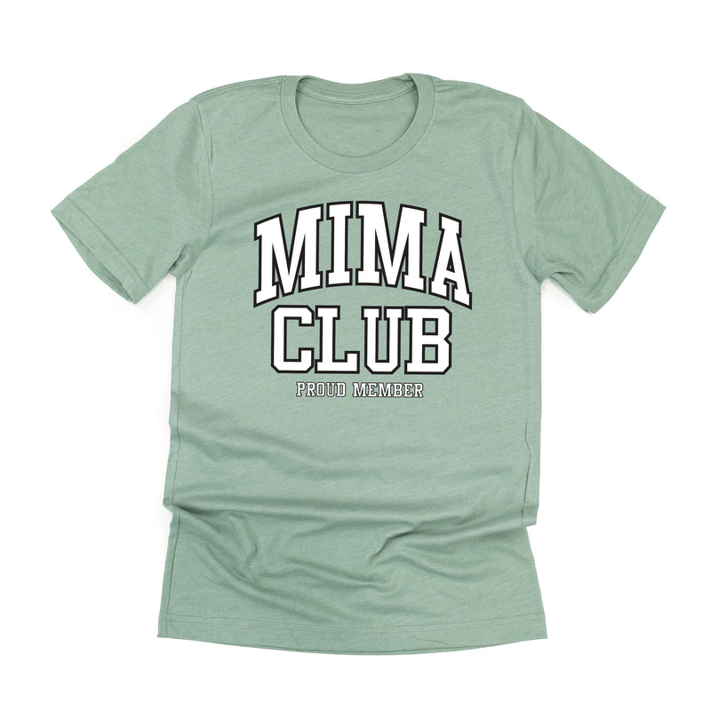 Varsity Style - MIMA Club - Proud Member - Unisex Tee