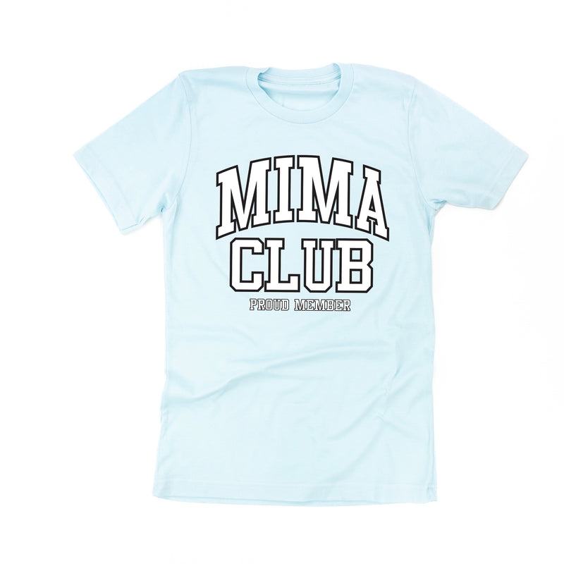 Varsity Style - MIMA Club - Proud Member - Unisex Tee