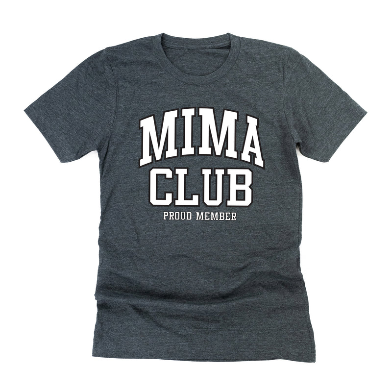 Varsity Style - MIMA Club - Proud Member - Unisex Tee