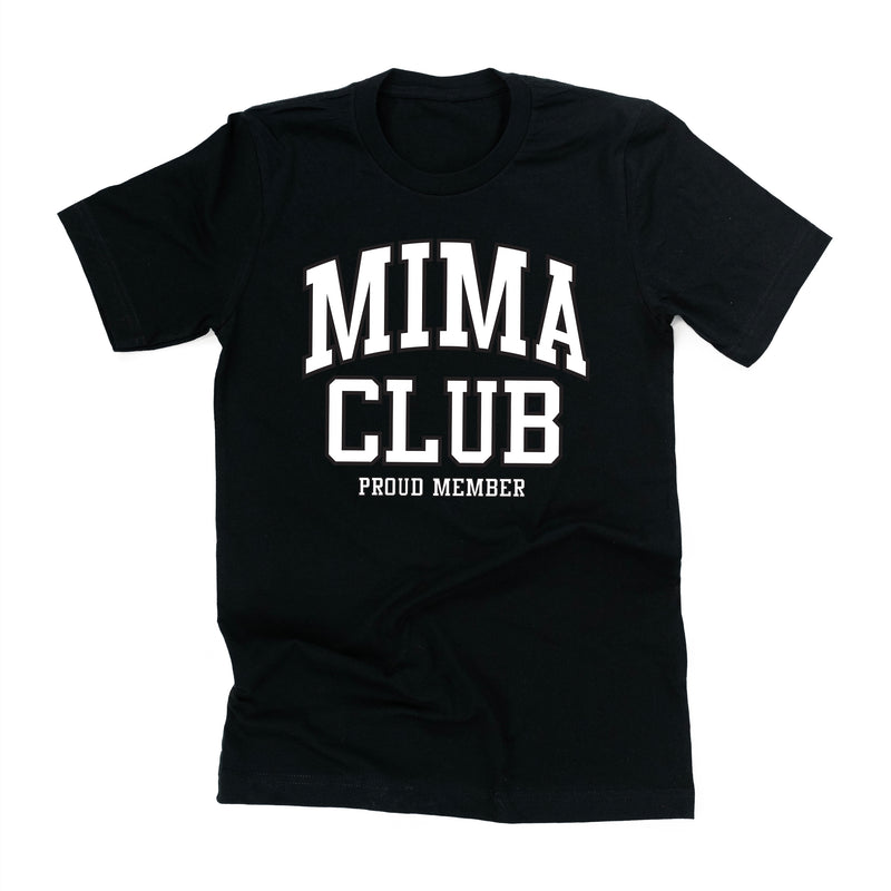 Varsity Style - MIMA Club - Proud Member - Unisex Tee