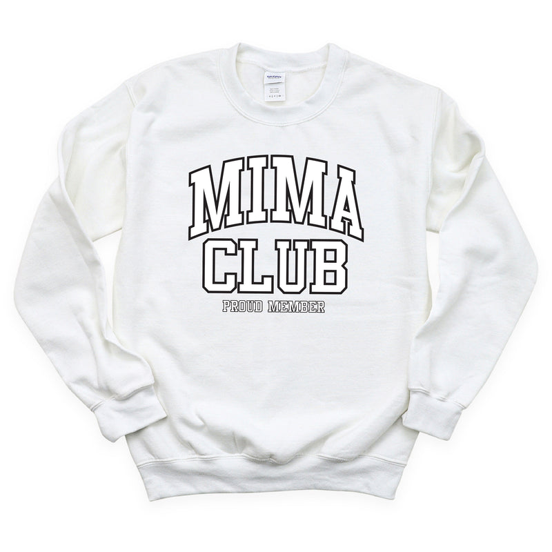 Varsity Style - MIMA Club - Proud Member - BASIC FLEECE CREWNECK