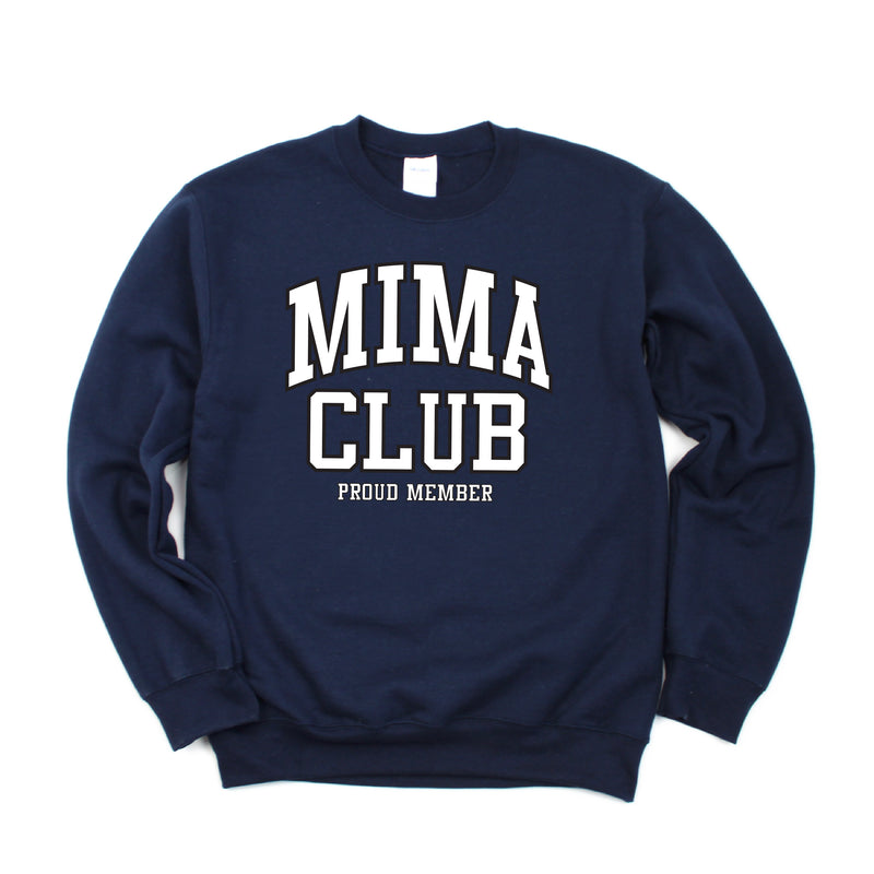 Varsity Style - MIMA Club - Proud Member - BASIC FLEECE CREWNECK