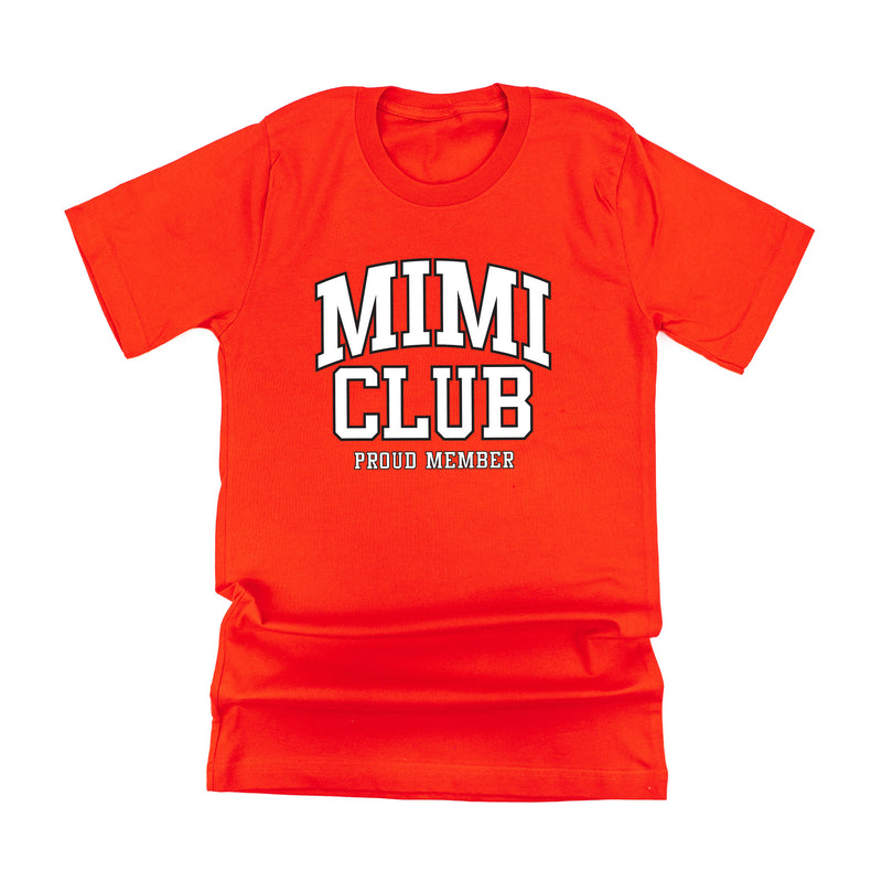 Varsity Style - MIMI Club - Proud Member - Unisex Tee