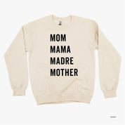 Mom Mama Madre Mother - Basics Collection - BASIC Fleece Little Mama Shirt Shop LLC