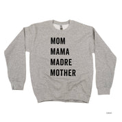 Mom Mama Madre Mother - Basics Collection - BASIC Fleece Little Mama Shirt Shop LLC