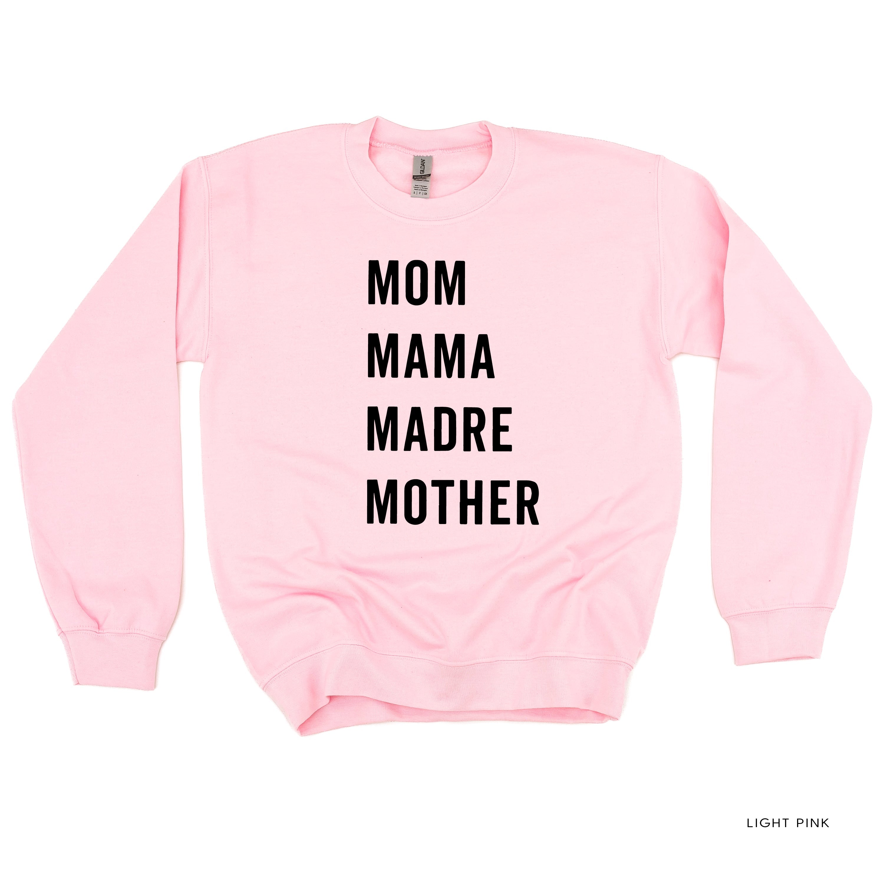 Mom Mama Madre Mother - Basics Collection - BASIC Fleece Little Mama Shirt Shop LLC