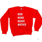 Mom Mama Madre Mother - Basics Collection - BASIC Fleece Little Mama Shirt Shop LLC