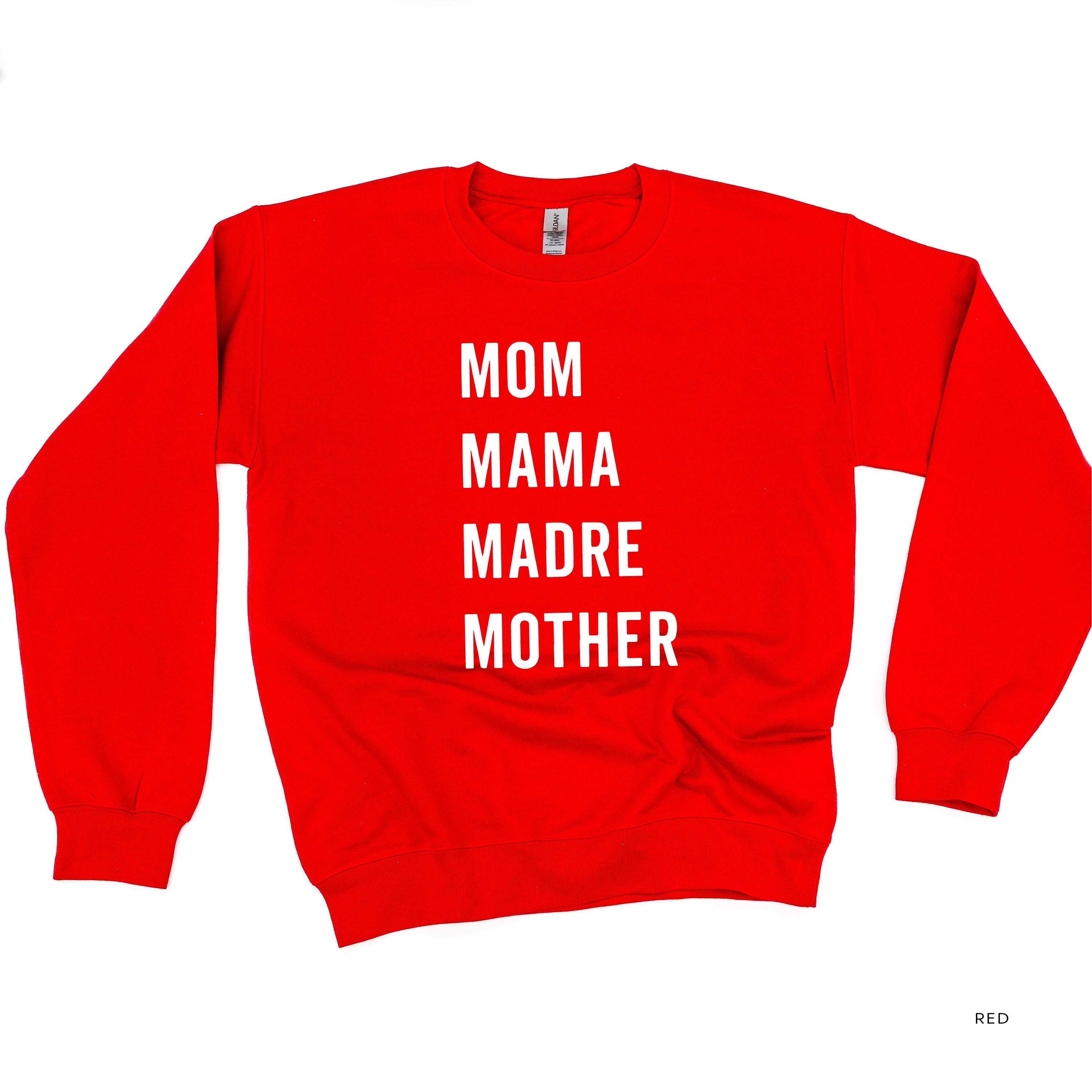 Mom Mama Madre Mother - Basics Collection - BASIC Fleece Little Mama Shirt Shop LLC