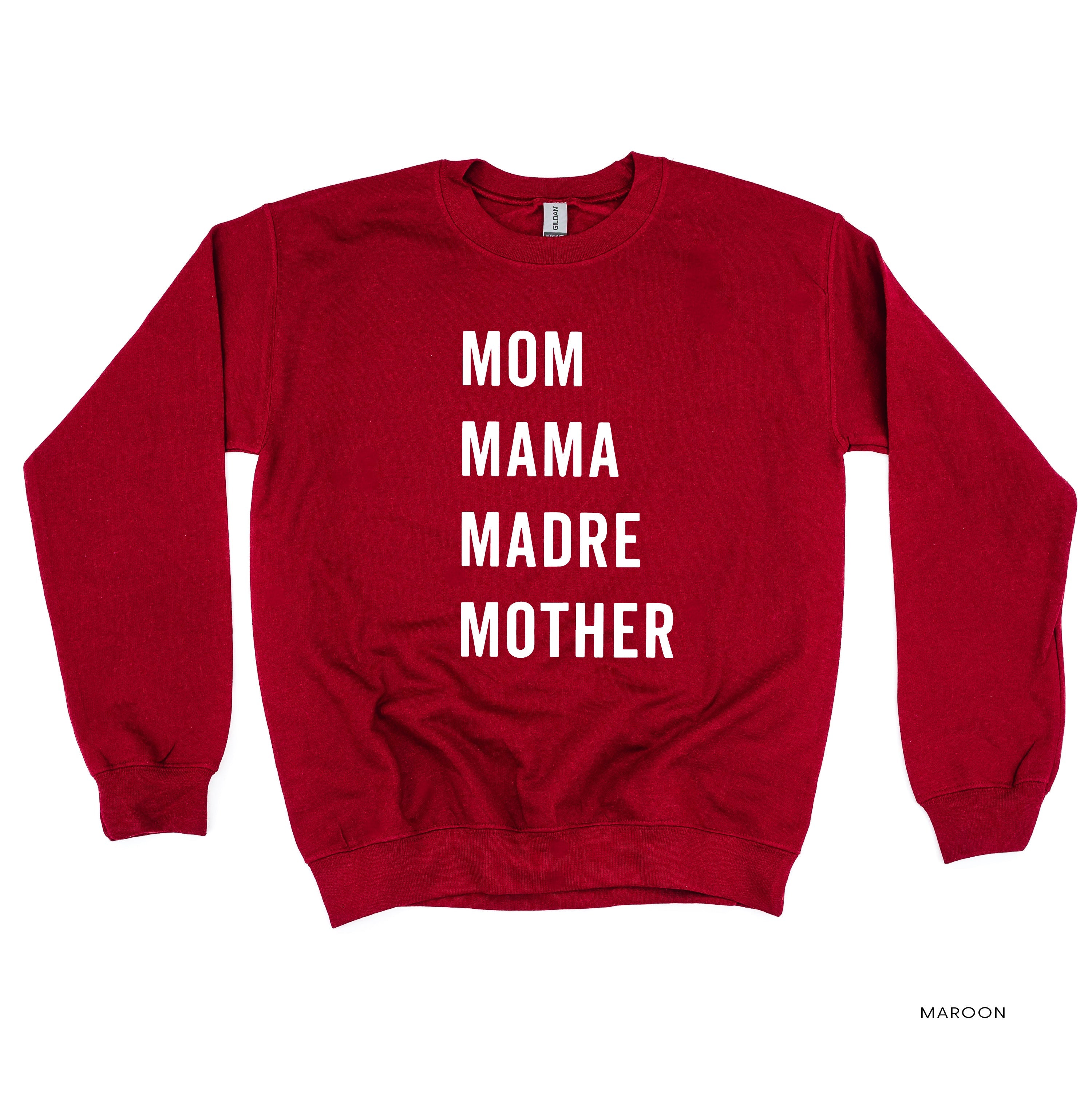 Mom Mama Madre Mother - Basics Collection - BASIC Fleece Little Mama Shirt Shop LLC