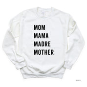 Mom Mama Madre Mother - Basics Collection - BASIC Fleece Little Mama Shirt Shop LLC