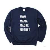 Mom Mama Madre Mother - Basics Collection - BASIC Fleece Little Mama Shirt Shop LLC