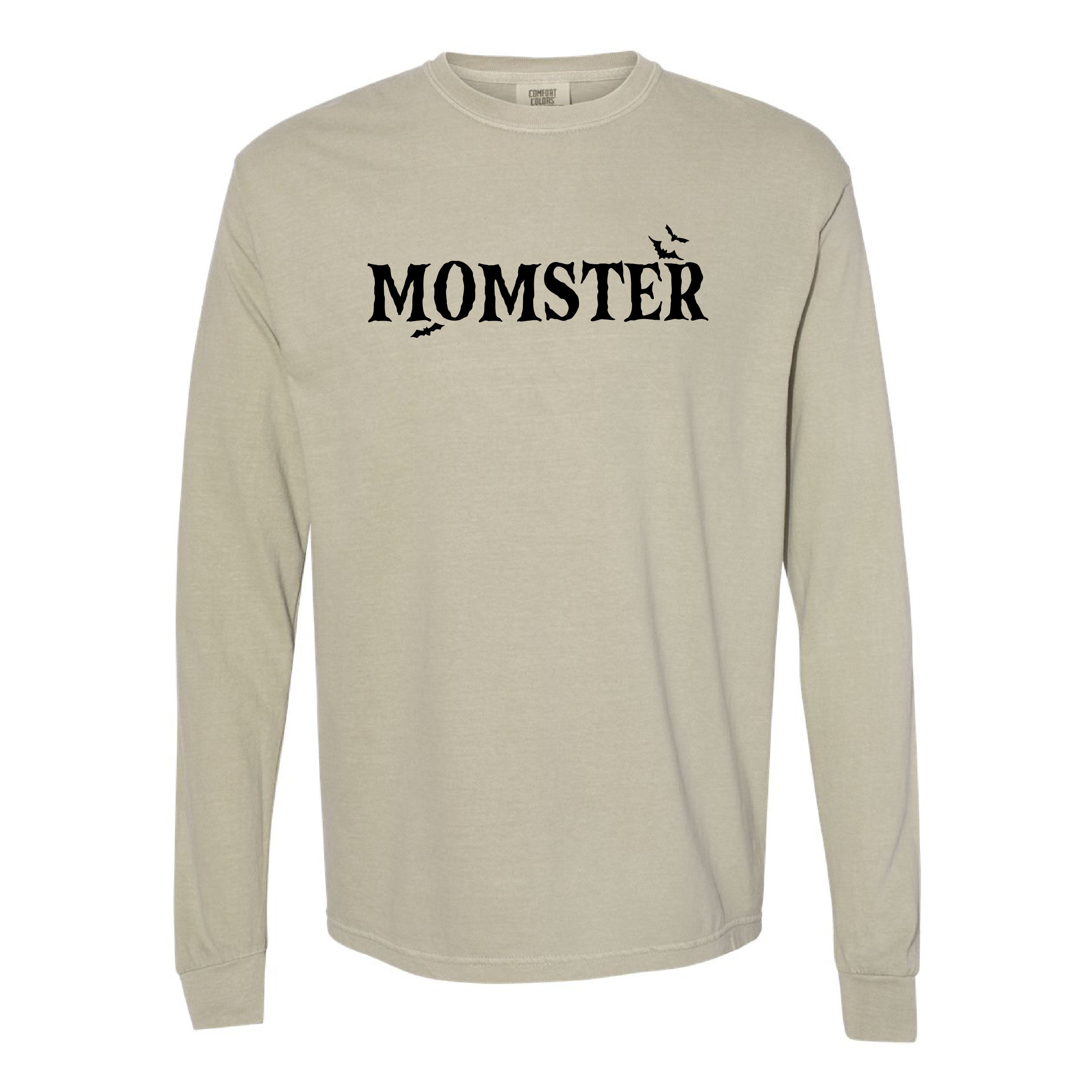Momster - Long Sleeve Comfort Colors Tee Little Mama Shirt Shop