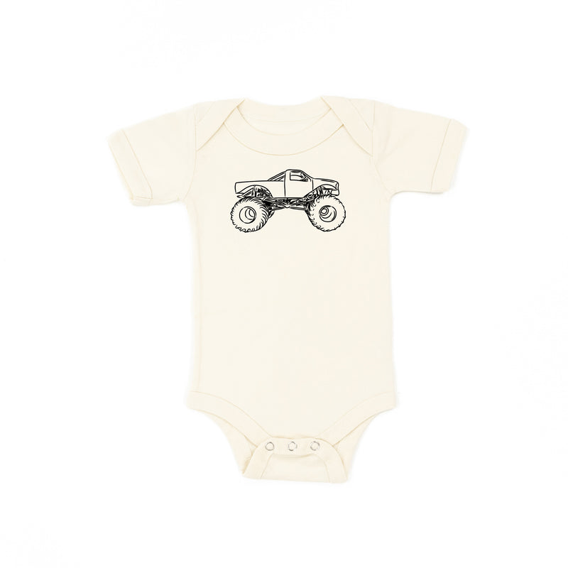 MONSTER TRUCK - Minimalist Design - Short Sleeve Child Shirt