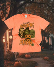 Midnight Spook Show - Terracotta Youth Comfort Colors Tee Little Mama Shirt Shop