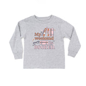My Weekend is Booked - Child Long Sleeve Tee Little Mama Shirt Shop