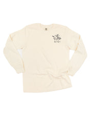 "_____" - Bouquet (pocket) - (Choose Your Name) - Long Sleeve Comfort Colors Tee Little Mama Shirt Shop