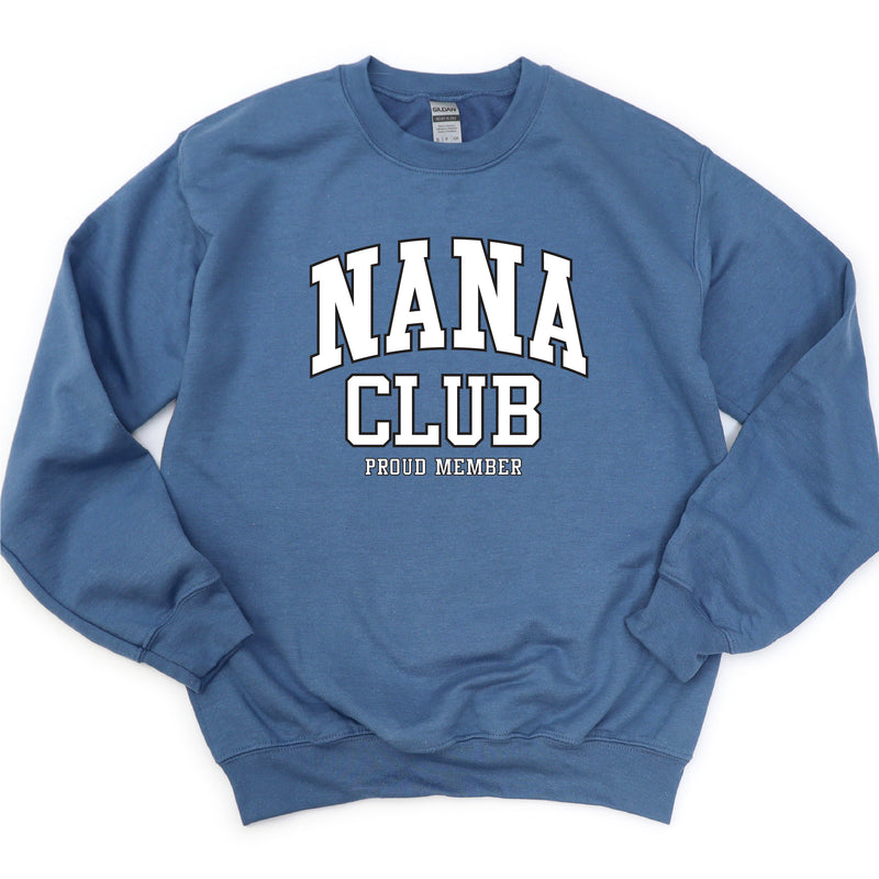 Varsity Style - NANA Club - Proud Member - BASIC FLEECE CREWNECK