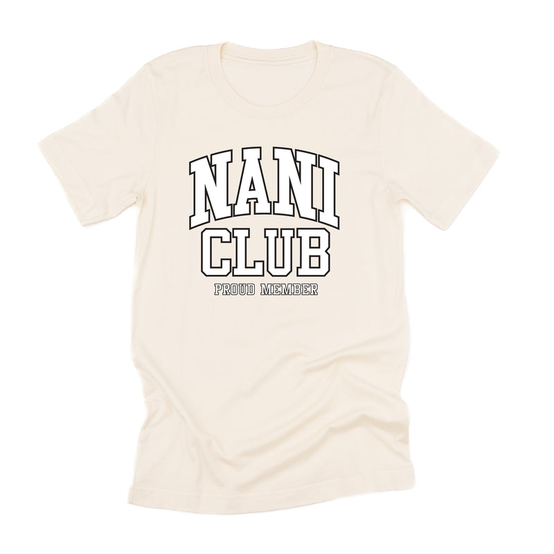 Varsity Style - NANI Club - Proud Member - Unisex Tee