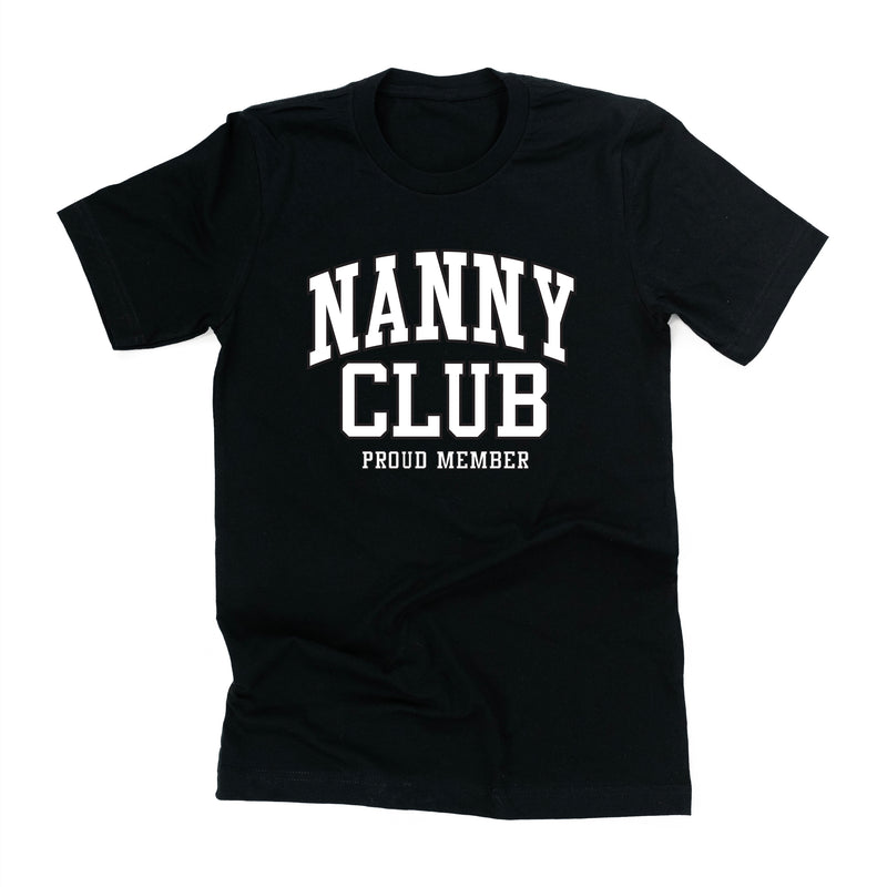 Varsity Style - NANNY Club - Proud Member - Unisex Tee