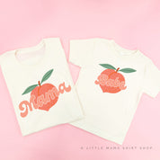 Mama/Babe Fruit - (Choose Your Fruit) - Set of 2 Matching Tees Little Mama Shirt Shop