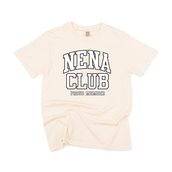 Varsity Style - NENA Club - Proud Member - SHORT SLEEVE COMFORT COLORS TEE