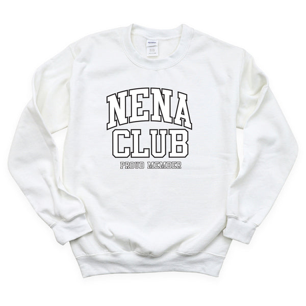 Varsity Style - NENA Club - Proud Member - BASIC FLEECE CREWNECK