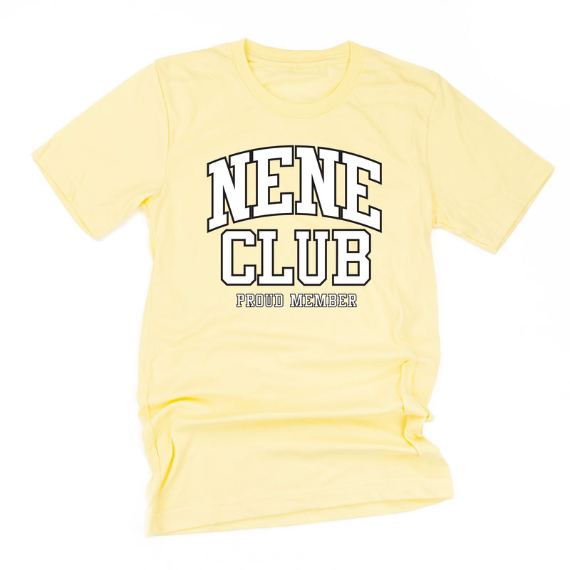 Varsity Style - NENE Club - Proud Member - Unisex Tee