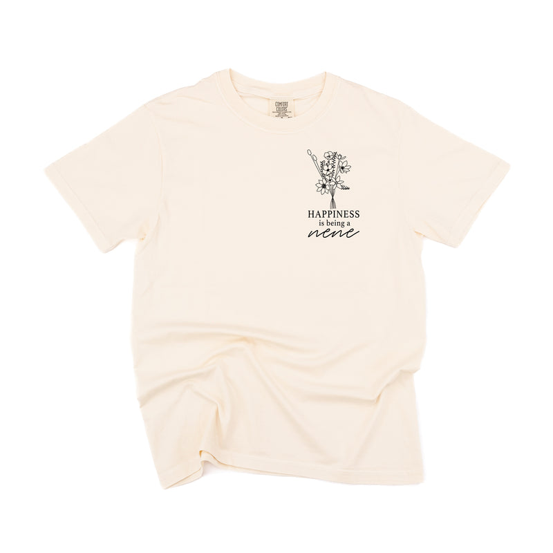 Bouquet Style - Happiness is Being a NENE - SHORT SLEEVE COMFORT COLORS TEE