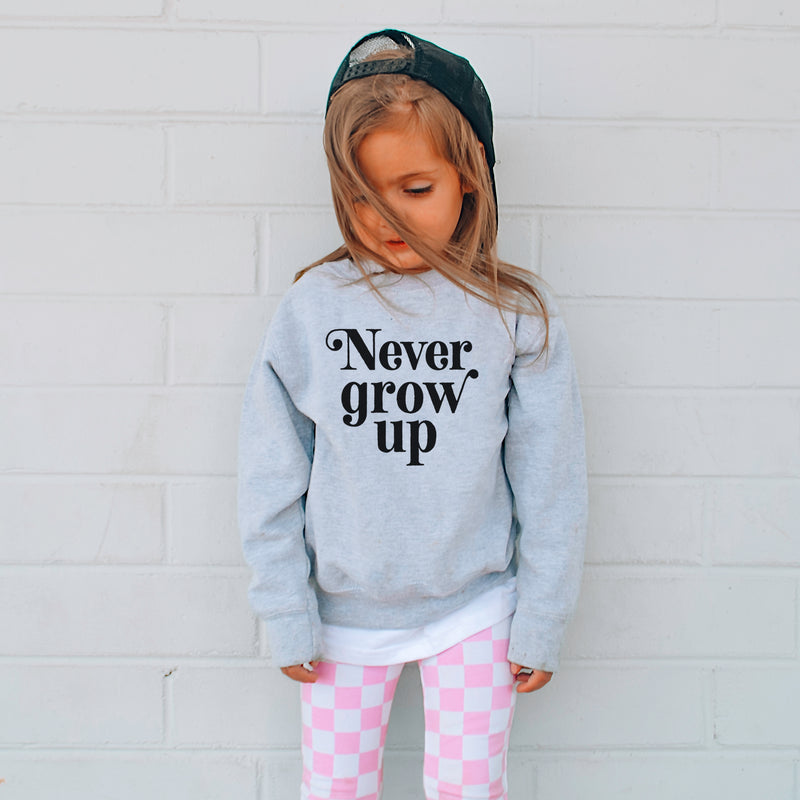 Never Grow Up - Child Sweater