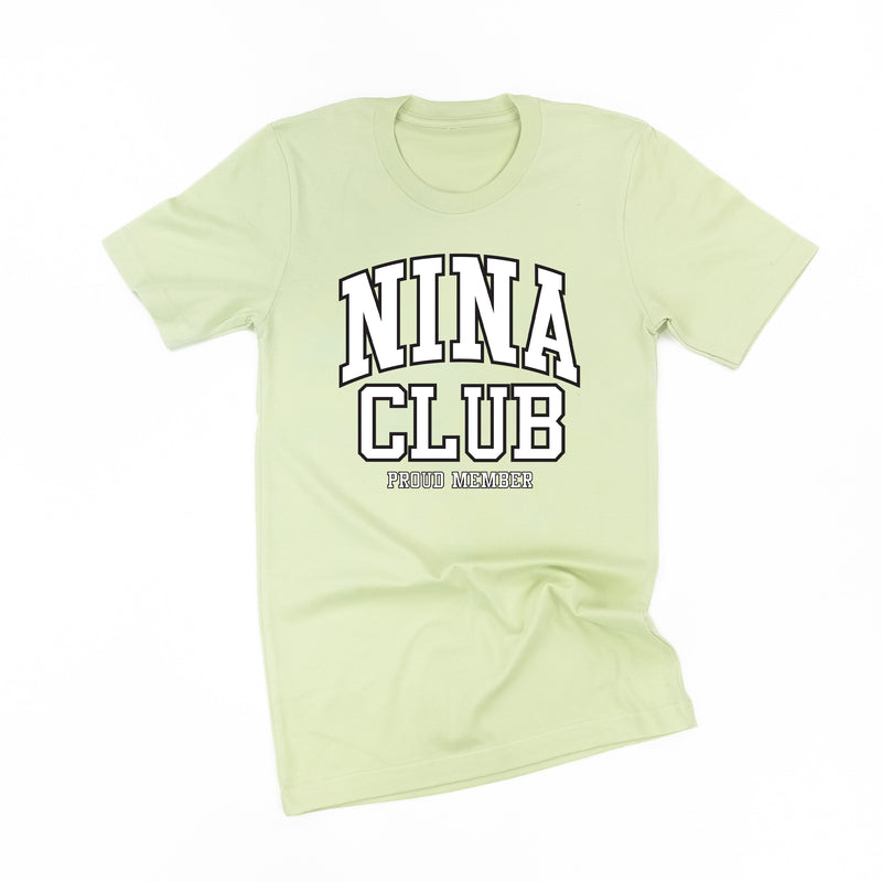 Varsity Style - NINA Club - Proud Member - Unisex Tee