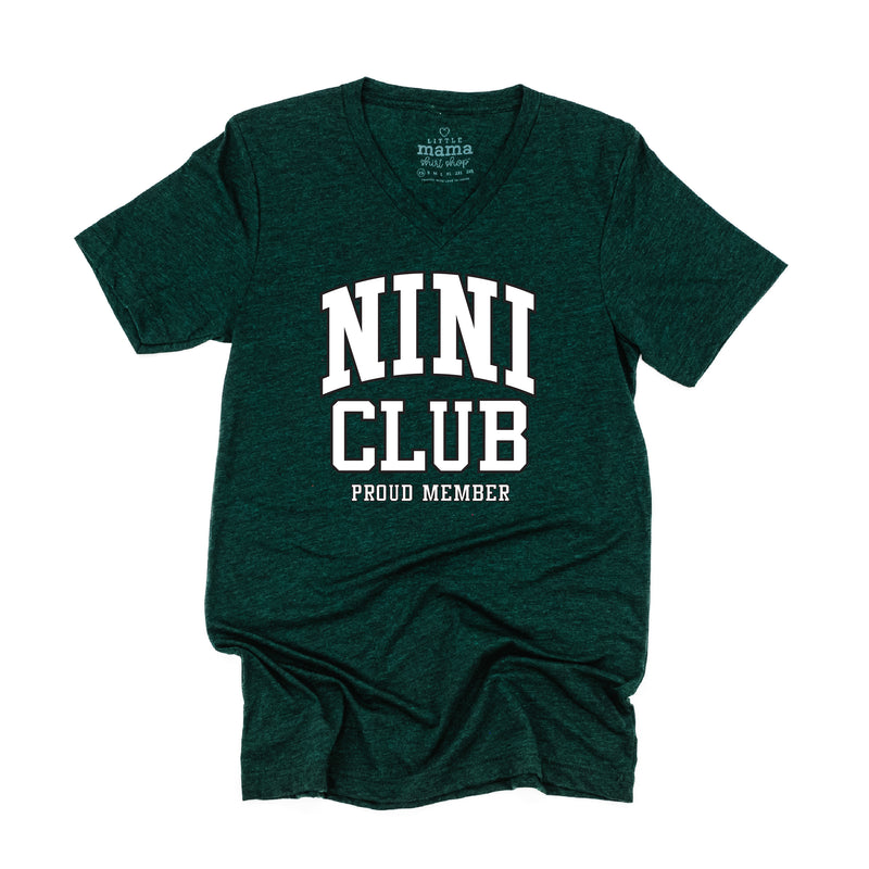 Varsity Style - NINI Club - Proud Member - Unisex Tee