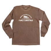 Nobody's Walking Out On This Fun Old-Fashioned Family Christmas - LONG SLEEVE Comfort Colors Tee Little Mama Shirt Shop