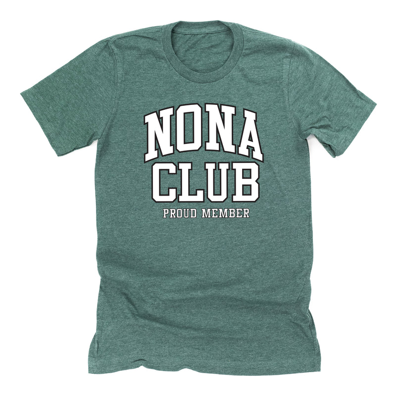 Varsity Style - NONA Club - Proud Member - Unisex Tee