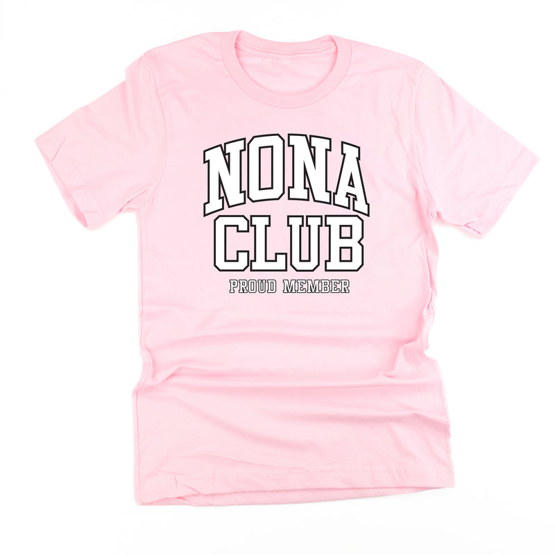 Varsity Style - NONA Club - Proud Member - Unisex Tee