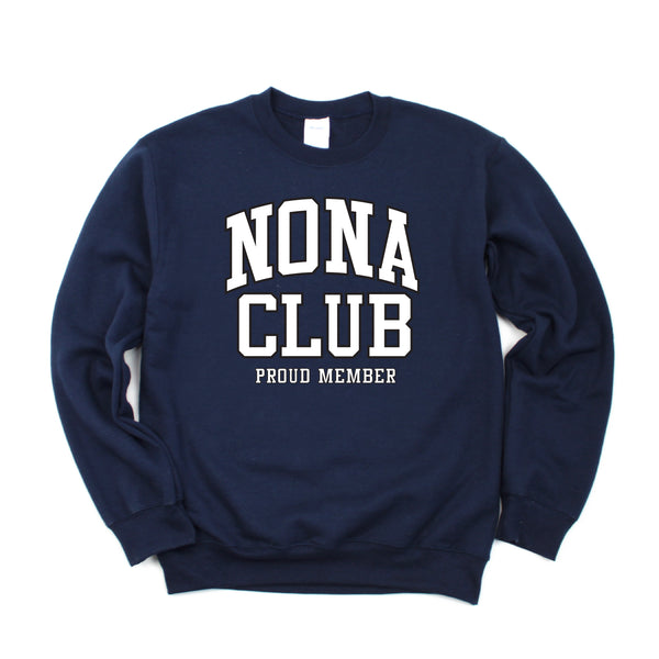 Varsity Style - NONA Club - Proud Member - BASIC FLEECE CREWNECK