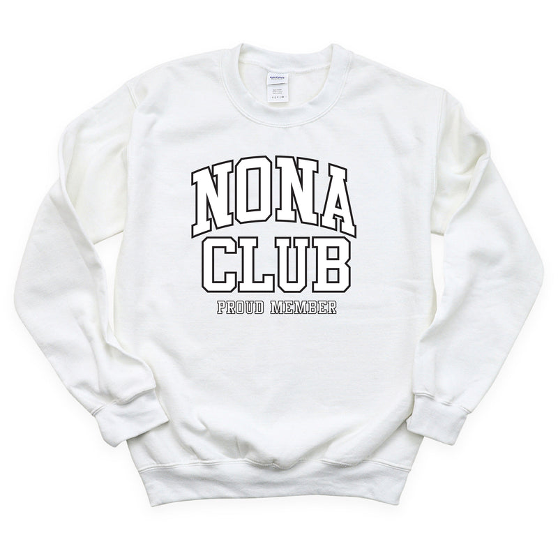 Varsity Style - NONA Club - Proud Member - BASIC FLEECE CREWNECK