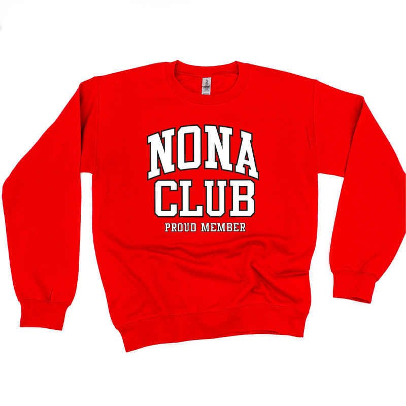 Varsity Style - NONA Club - Proud Member - BASIC FLEECE CREWNECK