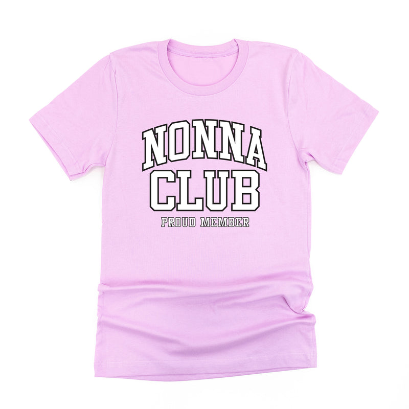 Varsity Style - NONNA Club - Proud Member - Unisex Tee